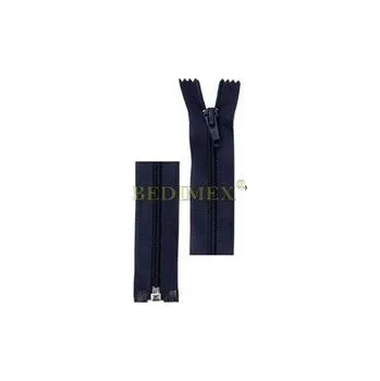 Zip zip dělitelný WS 20-058 cm-aretační jezdec-tm.modrý-168, výprodej celé balení