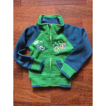 Dívčí mikina Mikina pro kluky velikost 80, velikost 80, Barva Zelená, Střih s nápletem