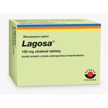 Lagosa 150 mg 50 tbl. Lék na žaludek, slinivku a játra Lagosa 150 mg 50 tbl.