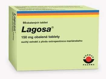 Lék na žaludek, slinivku a játra Lagosa 150 mg 50 tbl.