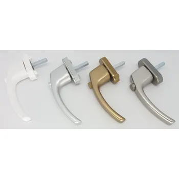 Okenní klika Okenní klika Twente s pojistkou Barva: Bílá, Typ: S pojistkou, Trn: 45mm