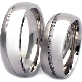 Prsten NSS3012 Pánský snubní prsten ocel (64)
