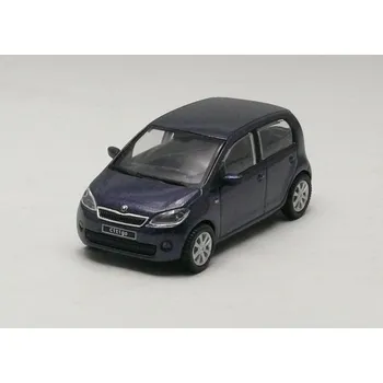 autíčko Škoda Citigo 5dv modrá Night metalíza 1:43 Abrex