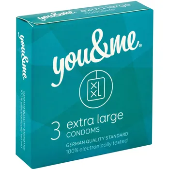 Kondom Primeros You&Me Extra Large Condoms 54 mm 3 ks
