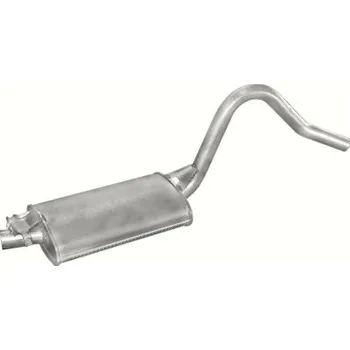 Střední díl výfuku Výfuk POLMO - střední tlumič - díl výfuku OPEL Rekord E 1800i, OPEL Rekord E 1800N, OPEL Rekord E 1800S, OPEL Rekord E 1900N 2000N, OPEL Rekord E 2000,2100, 2300 Diesel, OPEL Rekord E 2000i, S (PR 17.33 [185-731])