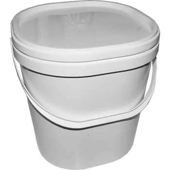 Nádoba na med plastová na 8 kg bílá