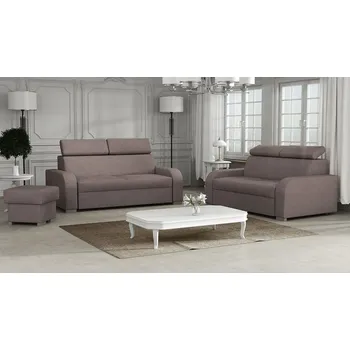 Čalouněný set Losar 3 + 2 + taburet, Potah: Crown 4 MIRJAN 5902928941722