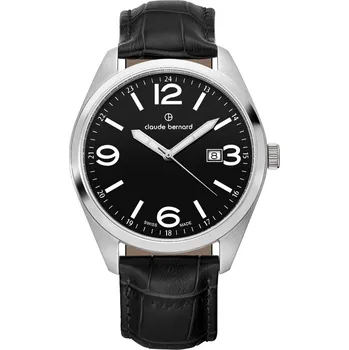 Módní doplněk Claude Bernard 53019 3CN NB Classic Gents 44mm
