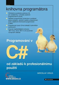 učebnice Programování v C# od základů k profesionálnímu použití - Miroslav Virius (2021, brožovaná)