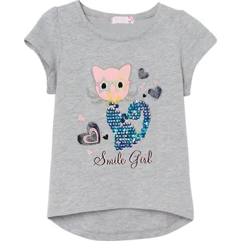 Dívčí tričko Kugo Dívčí tričko šedé MC1237 Velikost: 104