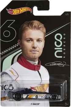 autíčko MATTEL Hot Wheels Nico Rosberg F-Racer 1:64