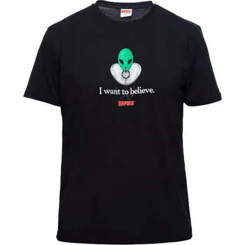 Rybářské oblečení Rybářské tričko Rapala T-Shirt Believe Black S