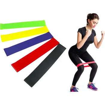 Set posilovacích odporových gum 5ks