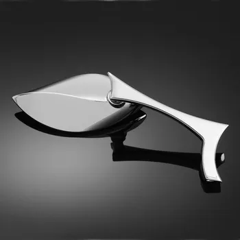 Zrcátko pro motocykl Highway Hawk Highway Hawk H91-879 Zrcátka Wave L/P vč. adapt. Yamaha chrom 2ks Chrom