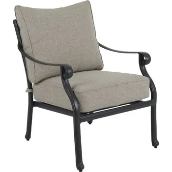 Zahradní lehátko Brafab Záhradné kreslo ARRAS - Antracit