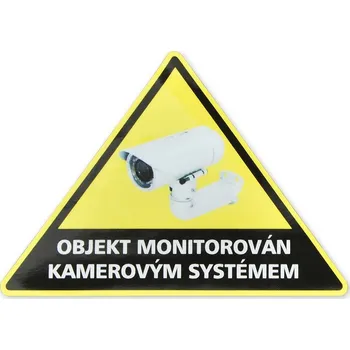 IP kamera Nálepka KAMERA negativ