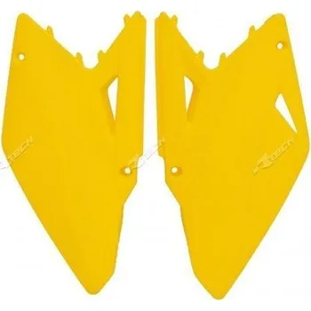 RACETECH boční tabulky zadní SUZUKI RMZ 450 08-17, barva žlutá (OEM dle ročníků 14-16) (FIRMZGI0008) (SU04918102)