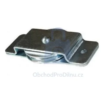 Příslušenství pro plot Kladka k upevnění na svislou plochu, pozinkovaná 6 x 75, balení 1 ks