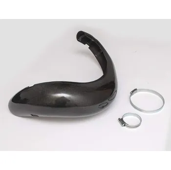 Výfuk pro motocykl PROMX velký karbonový ochranný kryt výfuku standart (OEM) 2T YAMAHA YZ 250 05-19, YZ 250X 16-19