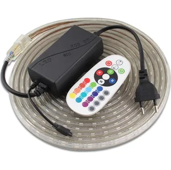 LED páska Napájecí adaptér s ovladačem pro RGB LED pásky 230 V