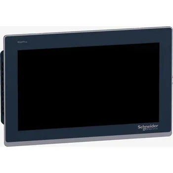 Rozvaděč HMIST6700 Magelis Basic HMI ST6, 15"W, 1366 x 768 pixel 16M barev s analog. dotyk. displejem, COM1 RS232C(D-Sub9), COM2 RS485(RJ45), Ethernet(RJ45) x 2, USB Host and Device, 1GB Flash EPROM 24VDC, Schneider Electric