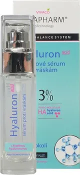 Vivaco Hyaluron sérum proti vráskám s kyselinou hyaluronovou 30 ml