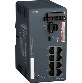 Switch MCSESM083F23F0 Modicon Managed Switch 8TX, Schneider electric