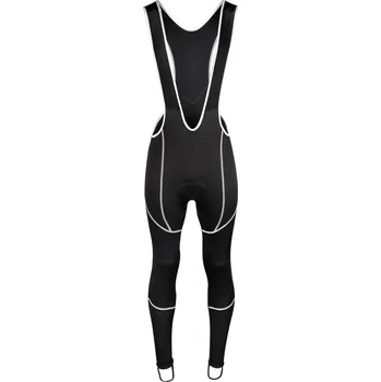 Cyklistické kalhoty Kalhoty FORCE Z70 se šráky s vložkou, černé M