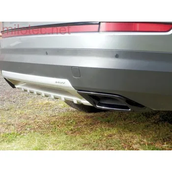 Koncovka výfuku Dummy XL - koncovky výfuku, černý lesklý "klavírlak", Kodiaq (961 04 XL)