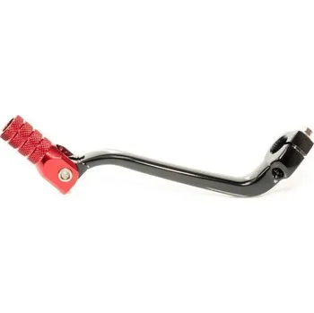 ACCEL řadící páčka (řadička) HONDA CRF 450X 05-17 hliníková, barva černá, koncovka červená (24700-MEY-670)