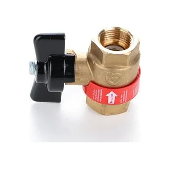CALEFFI Kohout kulový 1/2" s klapkou