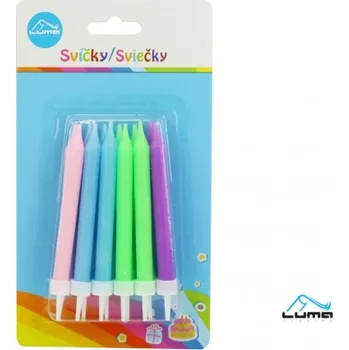 Svíčka Svíčka 12ks, PASTEL LUMA