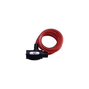 Zámek na kolo Spirálový zámek JUNIOR modrý