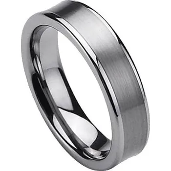 Módní doplněk NWF1003 Pánský snubní prsten wolfram (58)