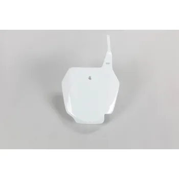 UFO tabulka pod startovní číslo SUZUKI RM 85 00-08, barva bílá