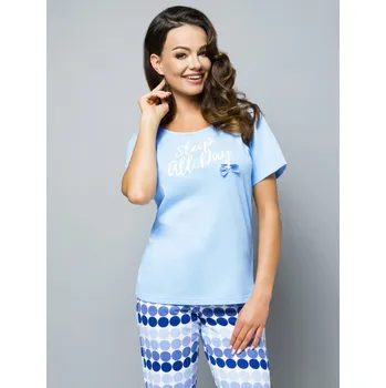 Dámské noční prádlo Dámské pyžamo s krátkým rukávem č.854 - Regina