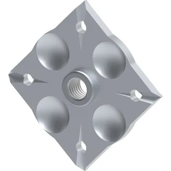 Příslušenství pro plot FAC Ozdobná kotevní deska kovaná RC1041.018