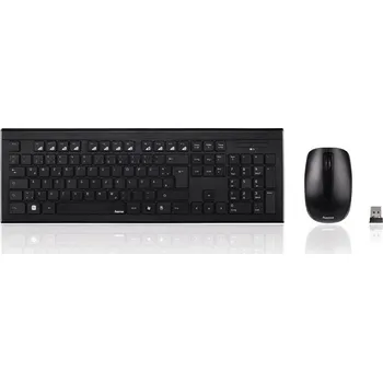 Klávesnice Klávesnice + myš HAMA Cortino multimediální - černá