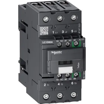 Stykač LC1D80AEHE Stykač Green 80A AC-3 3P 48-130V AC/DC, Schneider Electric