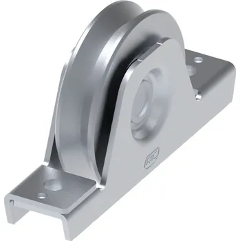 Příslušenství pro plot FAC Pojezdové kolečko s překrývající se vnitř. podpěrou k přišroubování, profil V VA1105.075