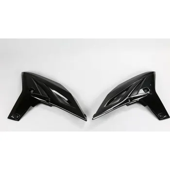 UFO kryt chladiče YAMAHA YZF 250 11-13, WRF 450 12-15, barva černá