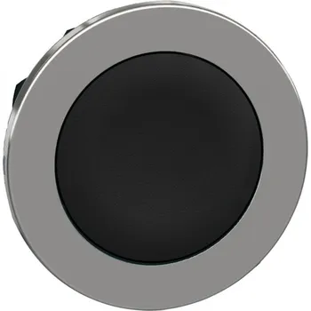 vypínač ZB4FA2 Ovládací hlavice stiskací , zapuštěná montáž, Černá, Schneider Electric