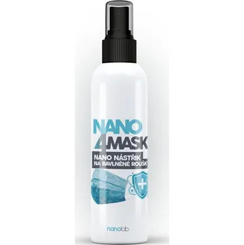Nanolab® Nano 4MASK nástřik nanostříbra na bavlněné roušky 200 ml