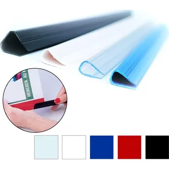 Vazač Násuvný hřbet Relido pro 25-55 listů, 6 mm, 1ks, čirý