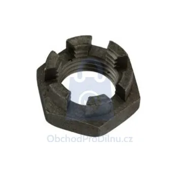 Matice Matice korunková nízká, DIN 937, bez úpravy M6, balení 100 ks