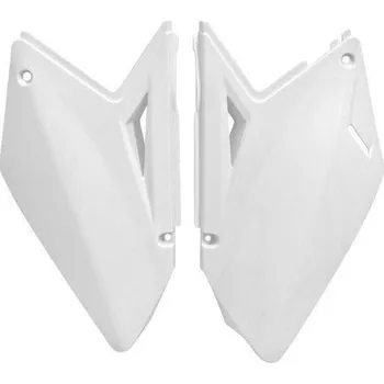 RACETECH boční tabulky zadní SUZUKI RMZ 250 07-09, barva bílá (FIRMZBN2507) (SU04902041)