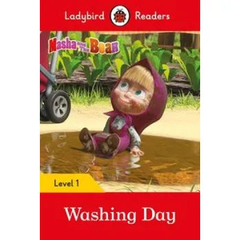 Anglický jazyk Ladybird Readers Level 1 - Masha and the Bear - Washing Day (ELT Graded Reader) – LADYBIRD (EN)