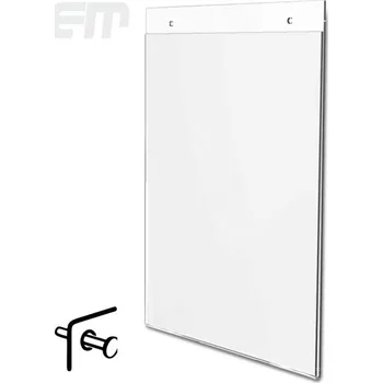 Značení Prezentační plexi kapsa, A5 (150x210 mm) - na výšku