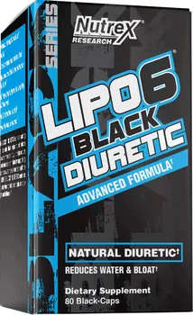 Spalovač tuku Nutrex Lipo 6 Black Diuretic 80 cps.