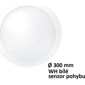 THORNeco TOM VARIO LED 300 1200 830/40 MWS WH LED svítidlo kruh. bílé IP66 14W 3000/4000K 1200lm